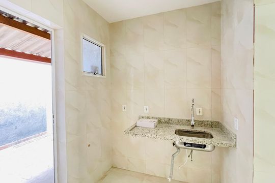 Cozinha de casa de condomínio para alugar com 2 quartos, 50m² em Parque Mirante da Mata, Cotia