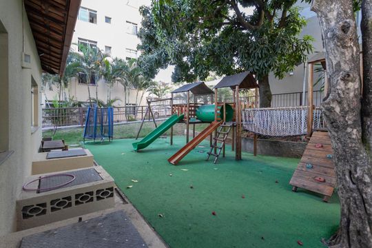 Área comum - Playground de apartamento para alugar com 3 quartos, 61m² em Jardim Alvorada, Belo Horizonte