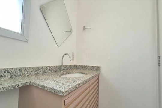 Banheiro de apartamento para alugar com 2 quartos, 64m² em Vila Prost de Souza, Campinas