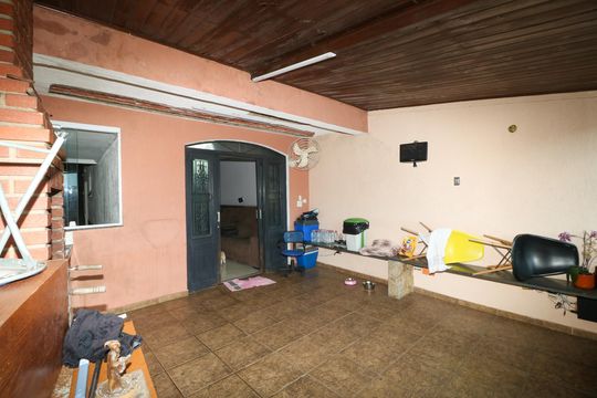 Varanda gourmet de casa para alugar com 5 quartos, 110m² em Jardim do Estádio, Santo André