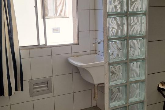 Área de serviço de apartamento à venda com 2 quartos, 50m² em Residencial Takanos, Campinas