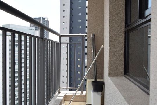 Varanda de apartamento para alugar com 1 quarto, 26m² em Sumaré, São Paulo