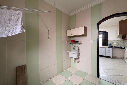 Lavanderia de casa para alugar com 2 quartos, 100m² em Casa Branca, Santo André
