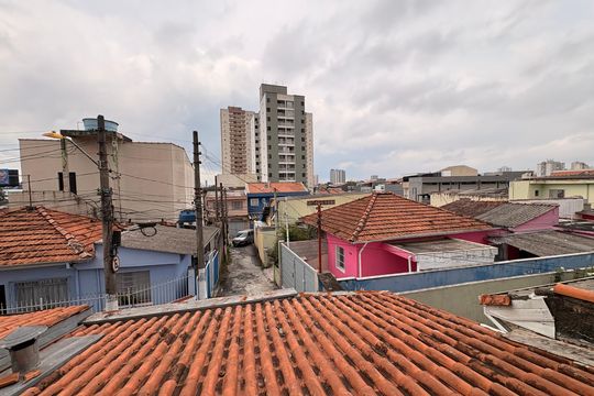Vista da suíte 2 de casa para alugar com 2 quartos, 100m² em Casa Branca, Santo André