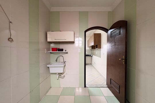 Lavanderia de casa para alugar com 2 quartos, 100m² em Casa Branca, Santo André