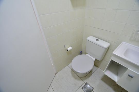 Banheiro de apartamento para alugar com 1 quarto, 36m² em Vila Industrial (campinas), Campinas