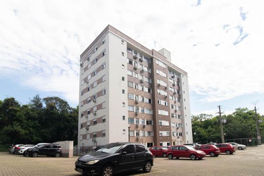 Fachada de apartamento para alugar com 2 quartos, 53m² em Vila Nova, Porto Alegre