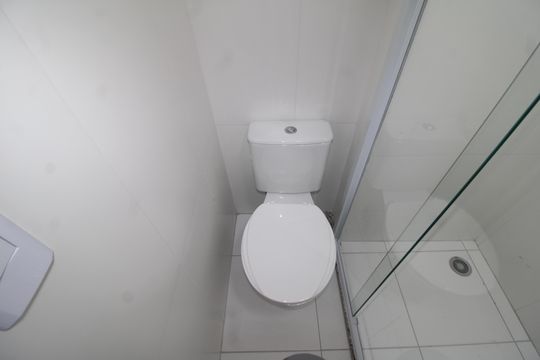 Banheiro de apartamento para alugar com 1 quarto, 25m² em Santana, São Paulo