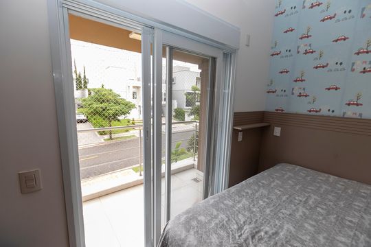 SUITE Nº 2 de casa de condomínio à venda com 4 quartos, 344m² em Parque Imperador, Campinas