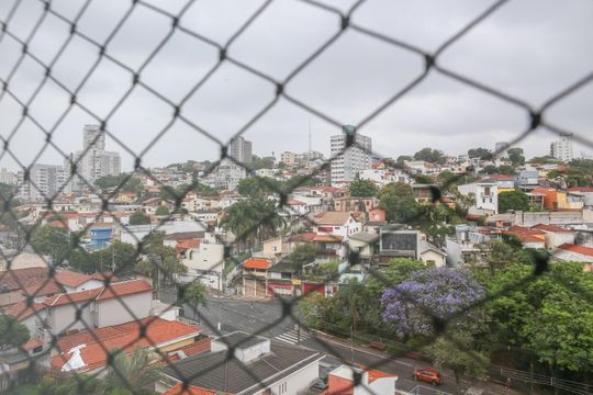 Vista da Varanda Gourmet de apartamento à venda com 2 quartos, 75m² em Lapa, São Paulo