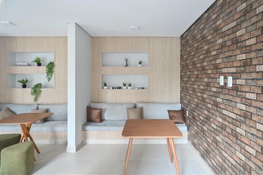 Salão de Festa 1 de apartamento para alugar com 2 quartos, 48m² em Vila Prel, São Paulo