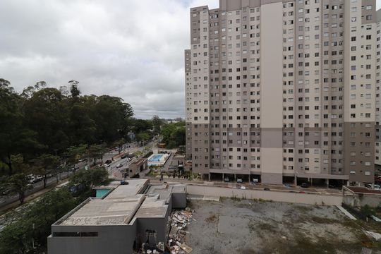 Sala - vista de apartamento para alugar com 2 quartos, 35m² em Usina Piratininga, São Paulo