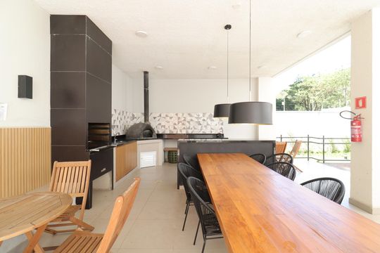 Área comum - Churrasqueira de apartamento para alugar com 2 quartos, 35m² em Usina Piratininga, São Paulo