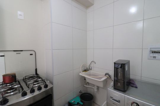 Área de Serviço de apartamento para alugar com 2 quartos, 35m² em Usina Piratininga, São Paulo
