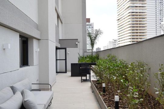 Área comum de kitnet/studio à venda com 1 quarto, 31m² em Perdizes, São Paulo
