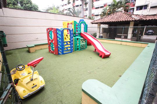 Área comum - Playground de apartamento à venda com 3 quartos, 76m² em Taquara, Rio de Janeiro