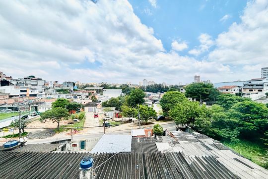 Vista da Sala de apartamento para alugar com 2 quartos, 57m² em Conjunto Residencial José Bonifácio, São Paulo