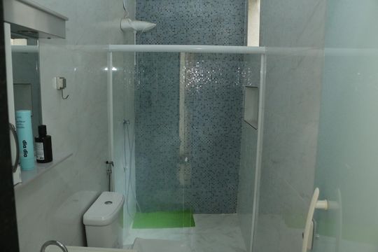 Banheiro de casa para alugar com 3 quartos, 210m² em Alto da Posse, Nova Iguaçu