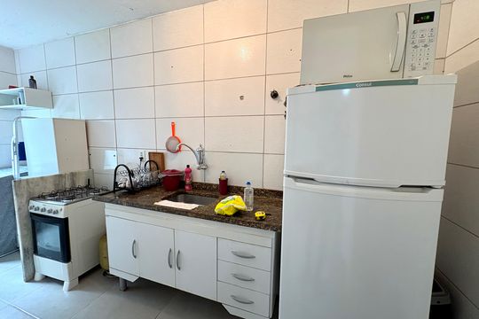 Cozinha de apartamento para alugar com 2 quartos, 48m² em Freguesia (jacarepaguá), Rio de Janeiro