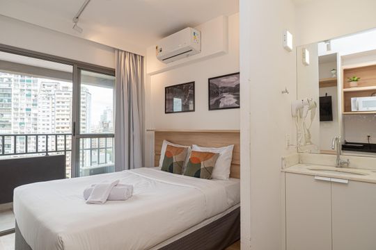Kitnet/Studio para alugar com 1 quarto, 25m² em Consolação, São Paulo