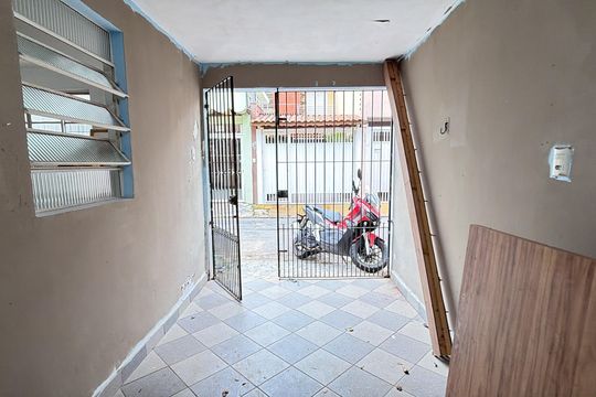 Área externa de casa para alugar com 1 quarto, 90m² em Vila Regente Feijó, São Paulo