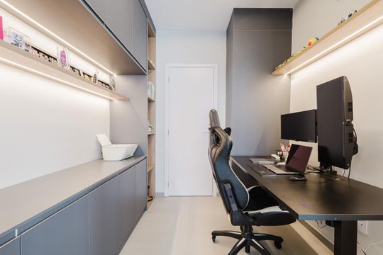 Quarto 3 de apartamento para alugar com 3 quartos, 87m² em Santo Amaro, São Paulo