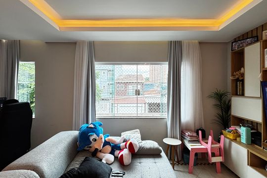Sala - Sala de Jantar de casa à venda com 3 quartos, 243m² em Vila Pires, Santo André