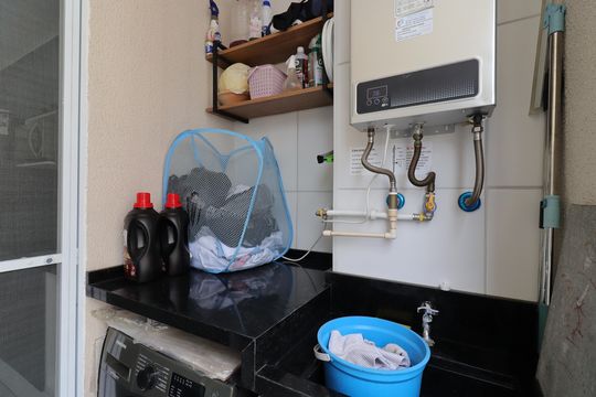 Área de Serviço de apartamento à venda com 2 quartos, 42m² em Usina Piratininga, São Paulo