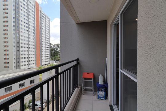 Varanda de apartamento à venda com 2 quartos, 42m² em Usina Piratininga, São Paulo