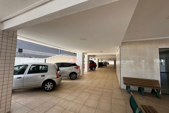 Garagem de apartamento para alugar com 1 quarto, 87m² em Centro, São Vicente
