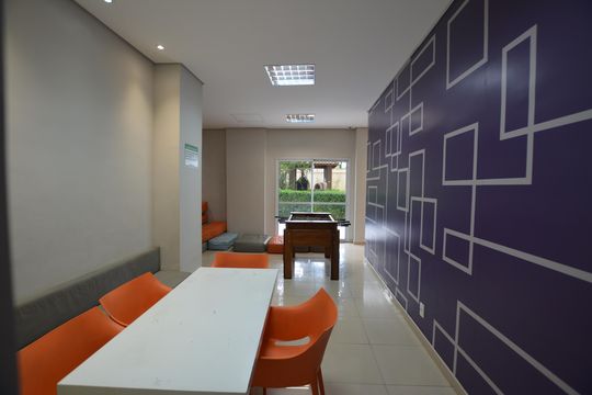SALA DE JOGOS  de apartamento para alugar com 2 quartos, 57m² em Jardim Esmeralda, São Paulo