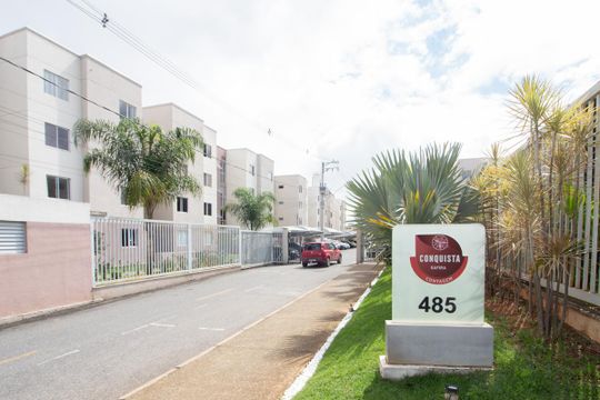 Fachada de apartamento à venda com 2 quartos, 47m² em Nossa Senhora da Conceição, Contagem