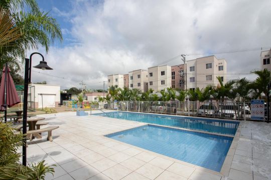 Área comum - Piscina de apartamento à venda com 2 quartos, 47m² em Nossa Senhora da Conceição, Contagem