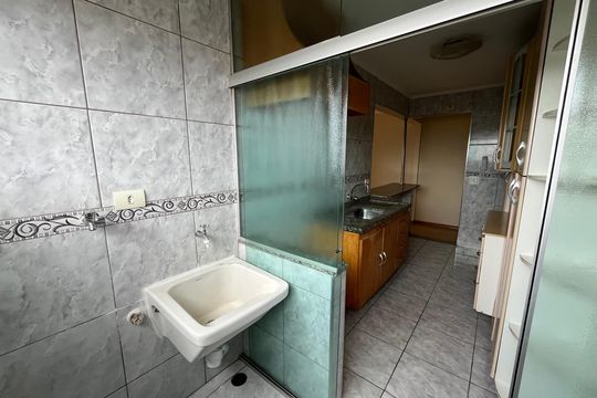 Detalhe da area de serviço de apartamento à venda com 2 quartos, 55m² em Piqueri, São Paulo