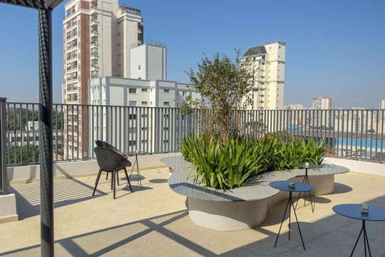 Área comum de apartamento à venda com 2 quartos, 36m² em Vila Congonhas, São Paulo