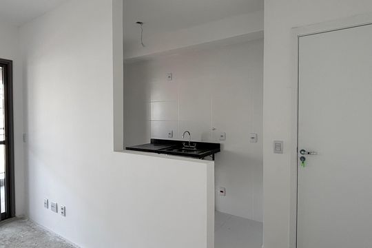 Cozinha de apartamento à venda com 2 quartos, 51m² em Bosque da Saúde, São Paulo