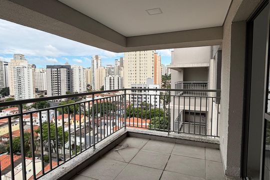 Sacada de apartamento à venda com 2 quartos, 55m² em Bosque da Saúde, São Paulo