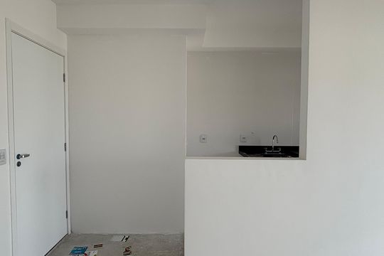 Cozinha de apartamento à venda com 2 quartos, 55m² em Bosque da Saúde, São Paulo