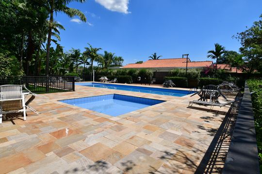 Área comum - Piscina de casa de condomínio para alugar com 3 quartos, 220m² em Barão Geraldo, Campinas