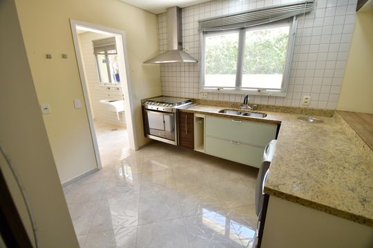 Cozinha de casa de condomínio para alugar com 3 quartos, 220m² em Barão Geraldo, Campinas