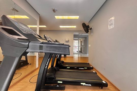 Área comum - Academia de apartamento para alugar com 3 quartos, 73m² em Continental, Osasco