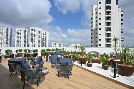 Cobertura da Área Comum de apartamento para alugar com 2 quartos, 43m² em Vila Suzana, São Paulo