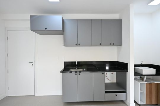 Cozinha de apartamento para alugar com 2 quartos, 43m² em Vila Suzana, São Paulo