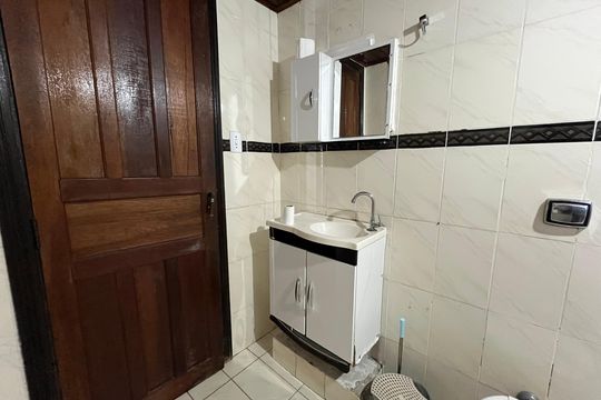 Banheiro de casa à venda com 2 quartos, 73m² em Parque Monteiro Soares, São Paulo