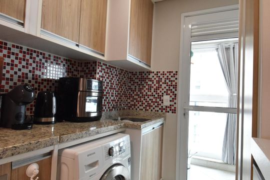 Área de Serviço de apartamento à venda com 3 quartos, 79m² em Portão, Curitiba