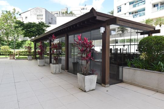 Área comum - Churrasqueira de apartamento à venda com 3 quartos, 79m² em Portão, Curitiba