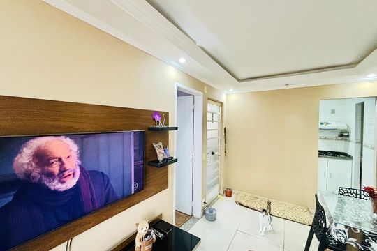 Sala de apartamento à venda com 2 quartos, 43m² em Jardim Casa Pintada, São Paulo