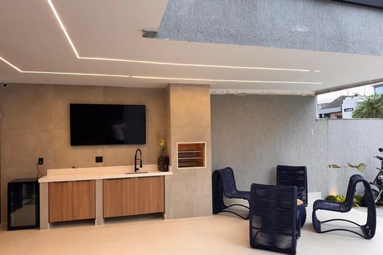 Área externa de casa de condomínio para alugar com 4 quartos, 280m² em Vargem Grande, Rio de Janeiro