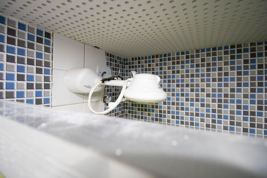 Banheiro Social de apartamento para alugar com 3 quartos, 78m² em Sqn 407, Brasília