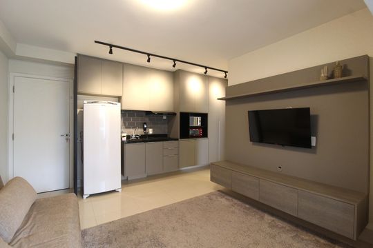 Apartamento para alugar com 1 quarto, 45m² em Indianópolis, São Paulo